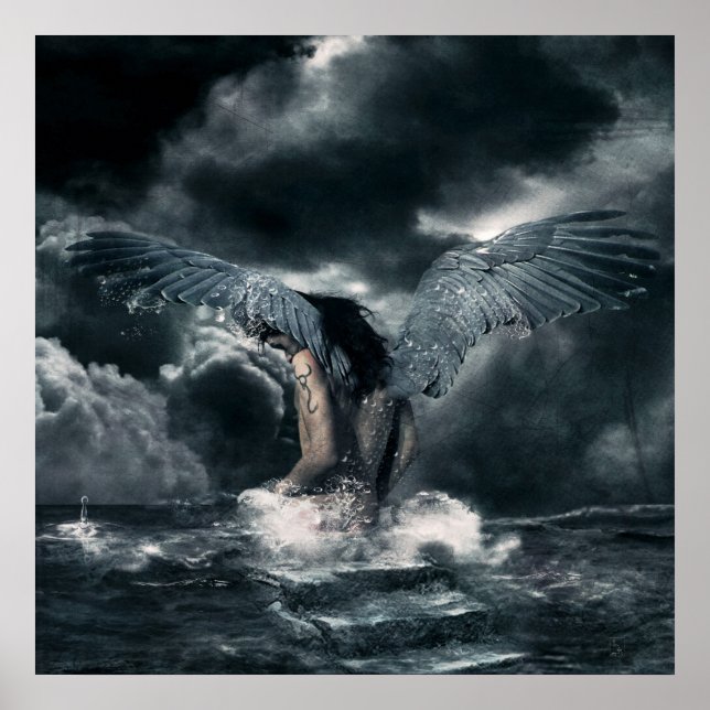 Póster ángel (Frente)