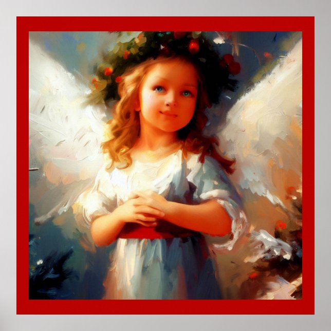 Póster Ángel 1 de los navidades (Frente)
