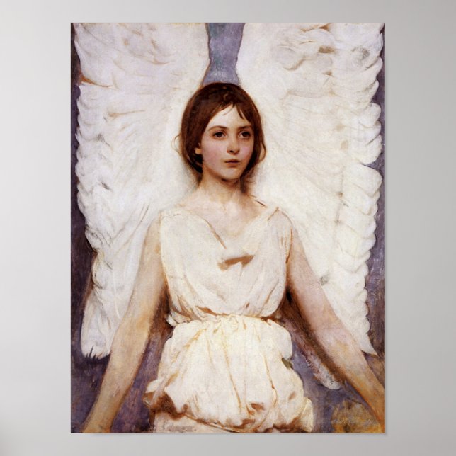Póster Angel, Abbott Handerson Thayer Bella Artes (Frente)