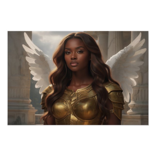 PÓSTER ÁNGEL - ÁNGELES (Anverso)