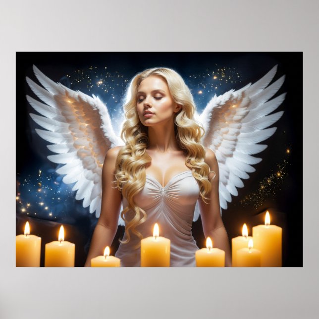 PÓSTER ÁNGEL - ÁNGELES (Frente)