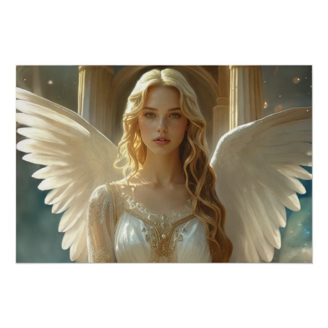 PÓSTER ÁNGEL - ÁNGELLES (Anverso)