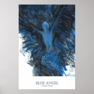 Póster Ángel Azul