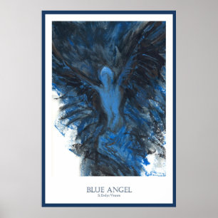 Póster Ángel azul