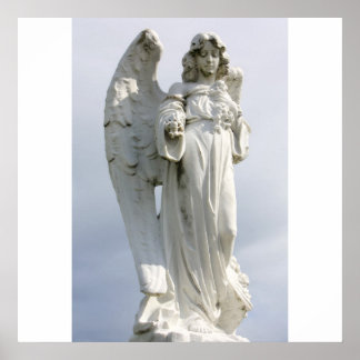 Póster Ángel blanco