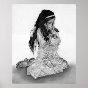 Póster Angel Bunny Poster