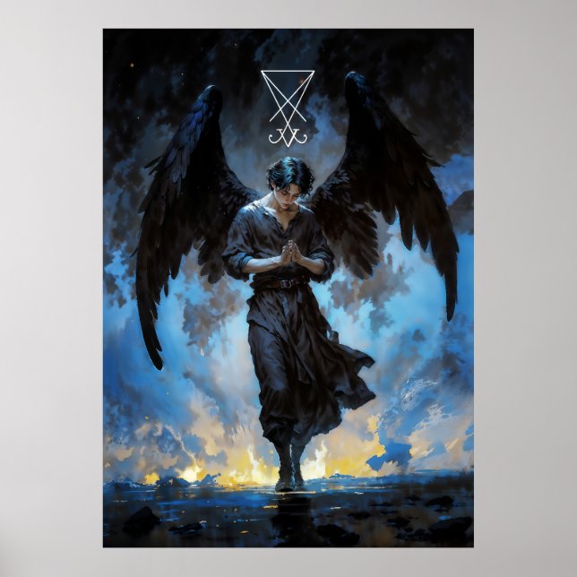 Póster Ángel Caído (Frente)