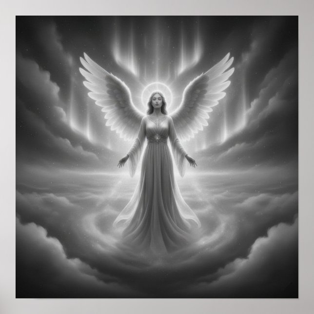 Póster Ángel celestial (Frente)