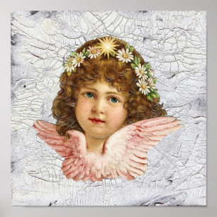 Póster Ángel cruzado