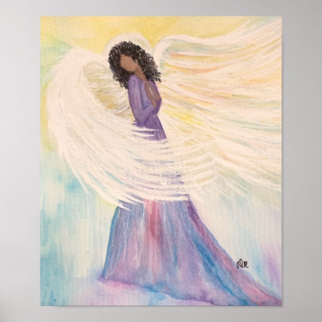 Póster Ángel de amor (Frente)
