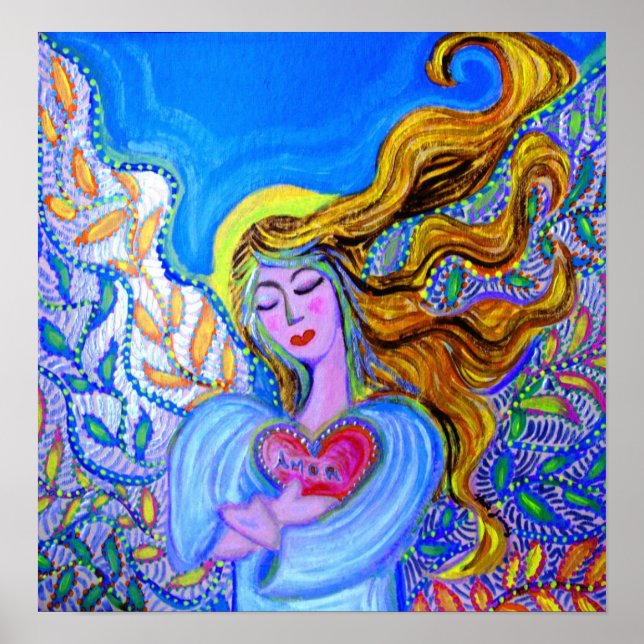 Póster Angel de Amor (Frente)