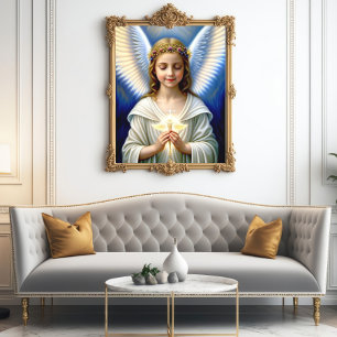Póster Ángel de curación