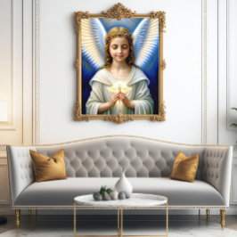 Póster Ángel de curación