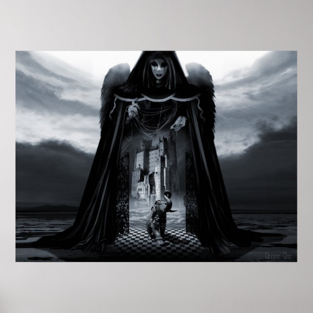 Póster Ángel de infinito (Frente)