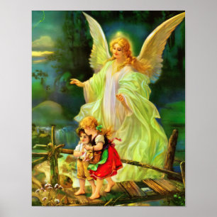 Póster Ángel de la guarda por el Poster puente 01