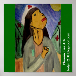 Póster Ángel de la Misericordia