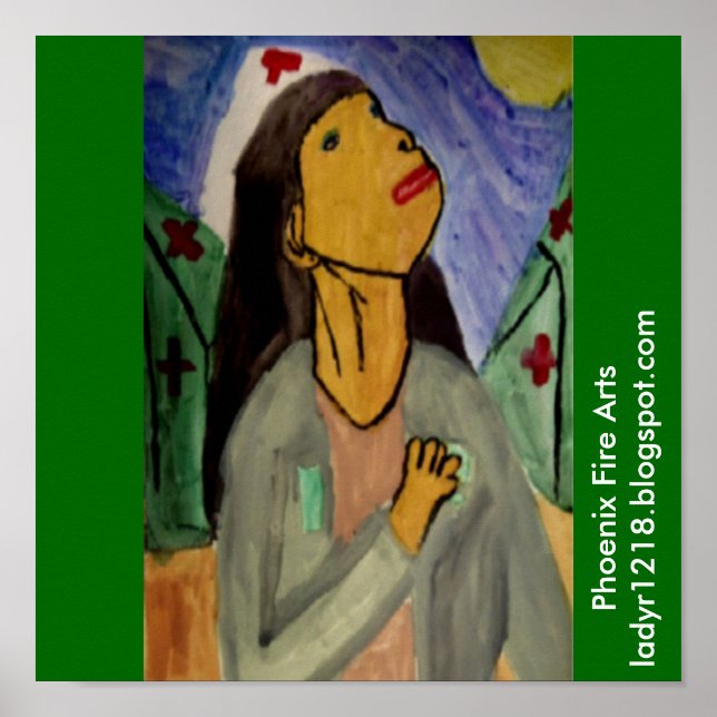 Póster Ángel de la Misericordia (Frente)