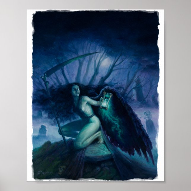Póster Ángel de la muerte (Frente)