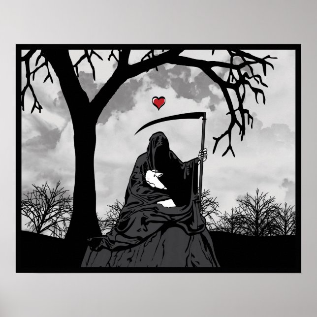 Póster Ángel de la muerte (Frente)