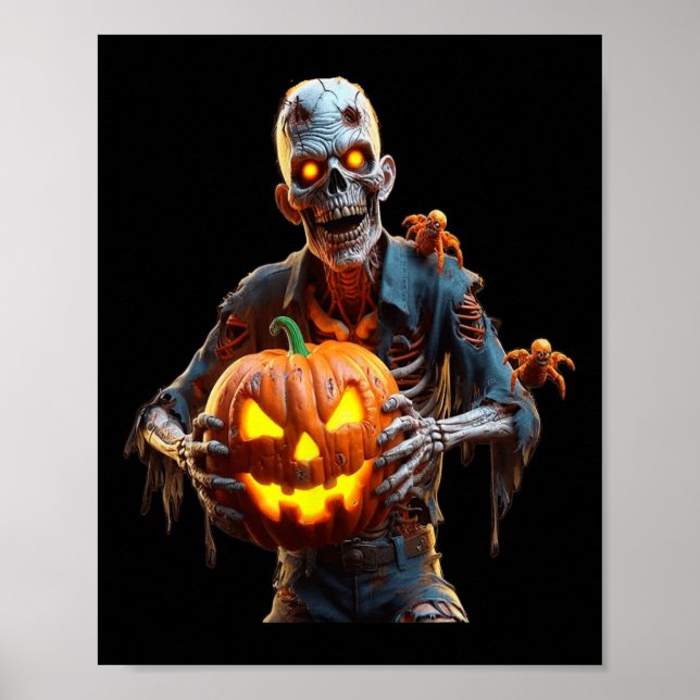 Póster Ángel de la Muerte de Halloween (Frente)