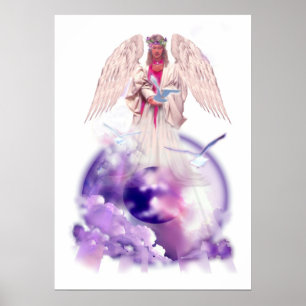 Póster Ángel de la Paz