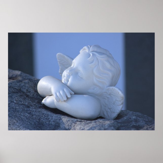 Póster Ángel de la soleada Goma dulce cherub figurine CC0 (Frente)