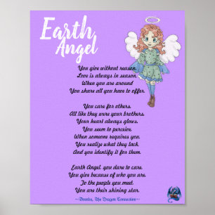 Póster Ángel de la Tierra