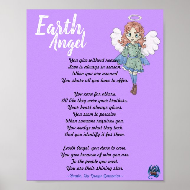Póster Ángel de la Tierra (Frente)