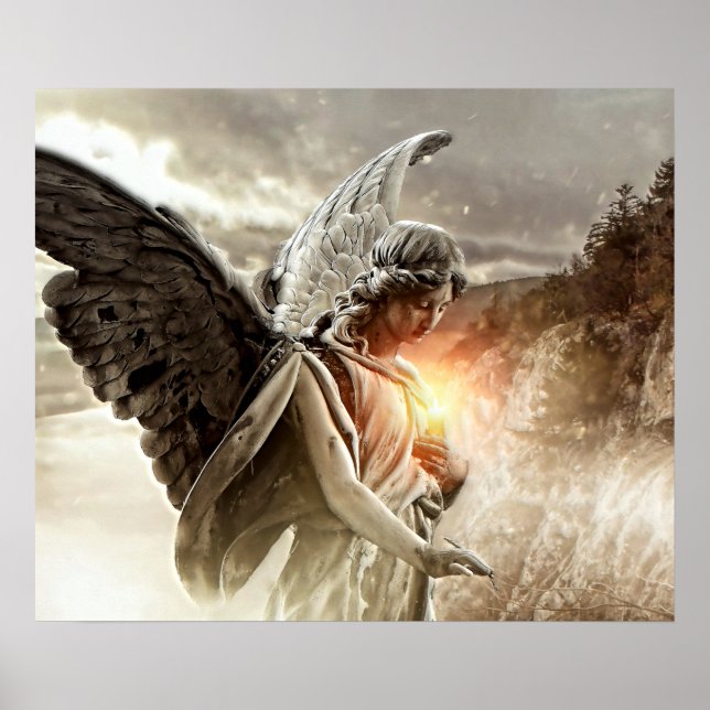 Póster Ángel de los Desafortunados (Frente)