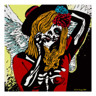 Póster Ángel de los muertos
