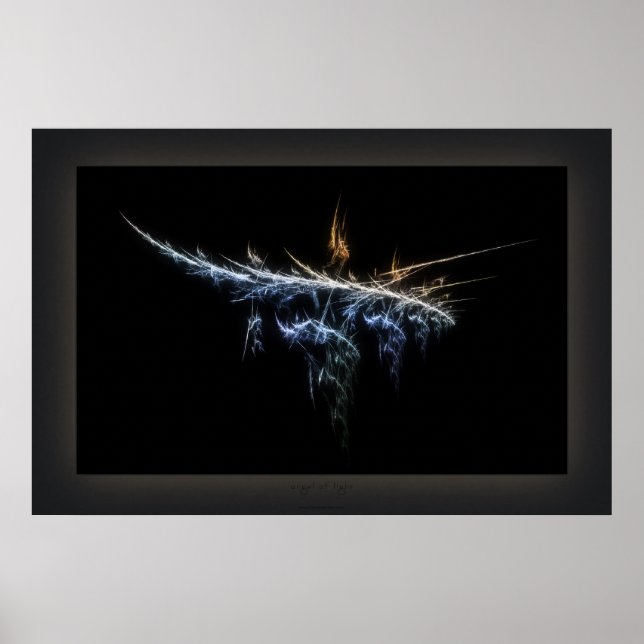 Póster ángel de luz (Frente)