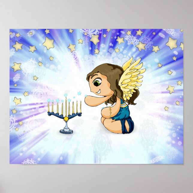 Póster Ángel de Menorah (Frente)