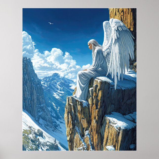 Póster Ángel de montaña (Frente)