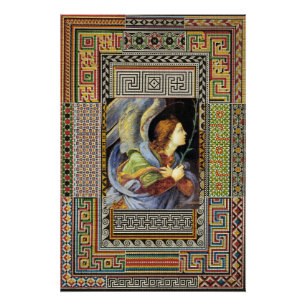 Póster ANGEL de navidades por FILIPPINO LIPPI