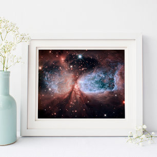 Póster Ángel de nieve Hubble 10x8