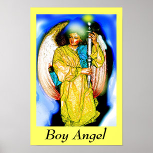 Póster Ángel de niño