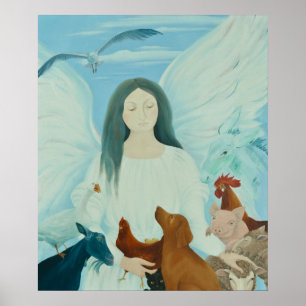 Póster Ángel de protección 2012