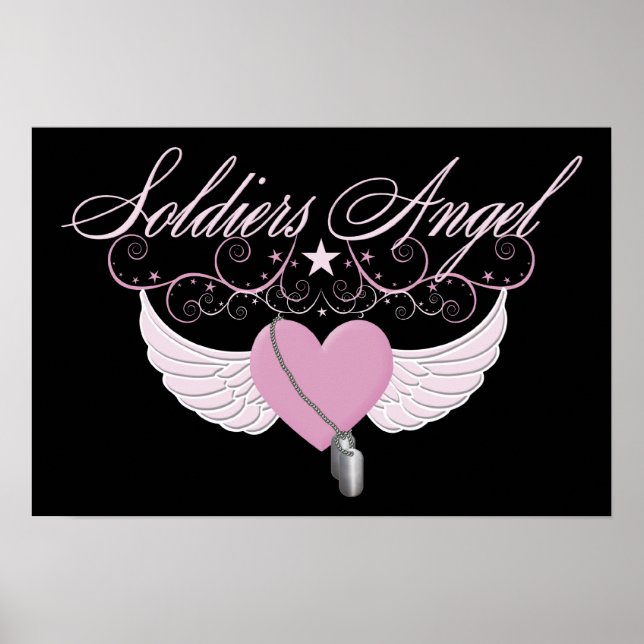 Póster Ángel de soldados (Frente)
