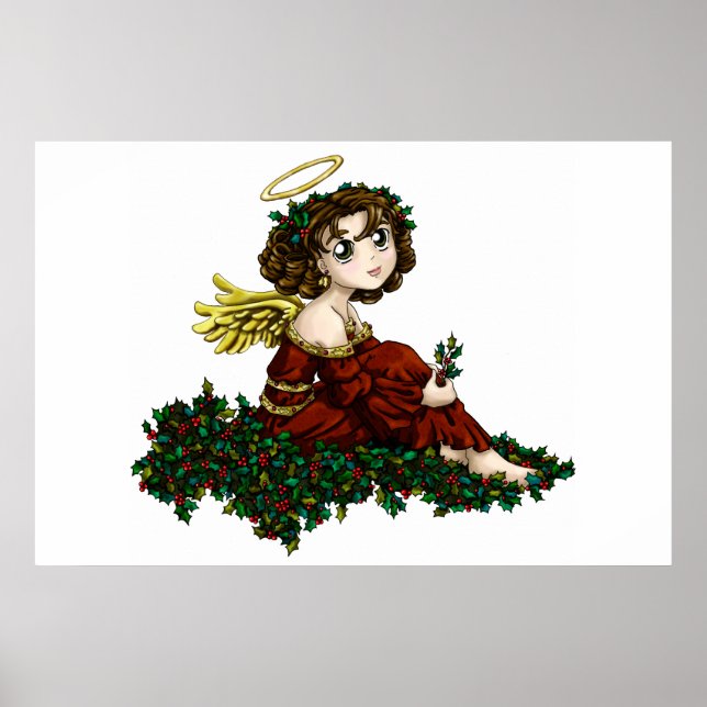 Póster Ángel del acebo (Frente)