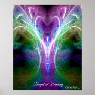 Póster Ángel del Poster de curación