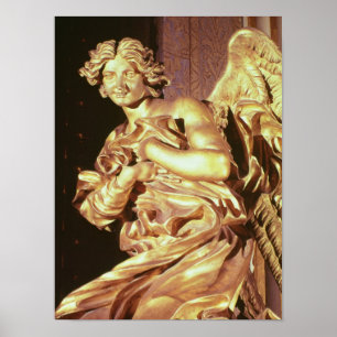 Póster Ángel del tabernáculo en bendecido