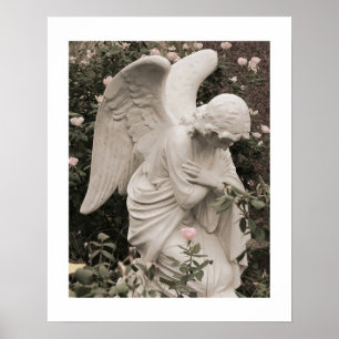 Póster Ángel en la bendición del poster 16x20 con el
