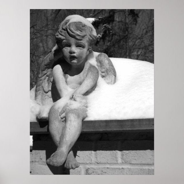 Póster Ángel frío (Frente)