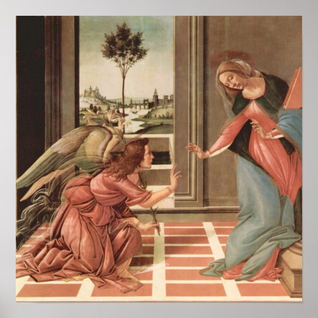 Póster Angel Gabriel Y Mary (Frente)