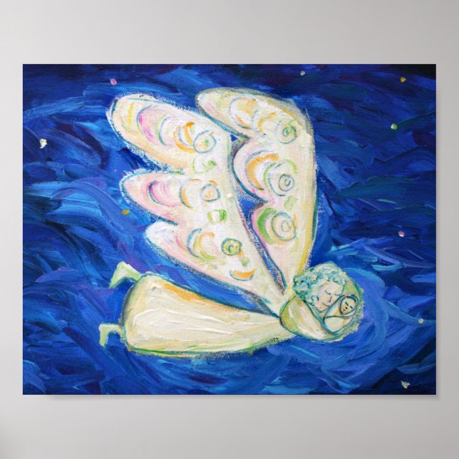 Póster Ángel guardián con imagen de Poster infantil durmi (Frente)