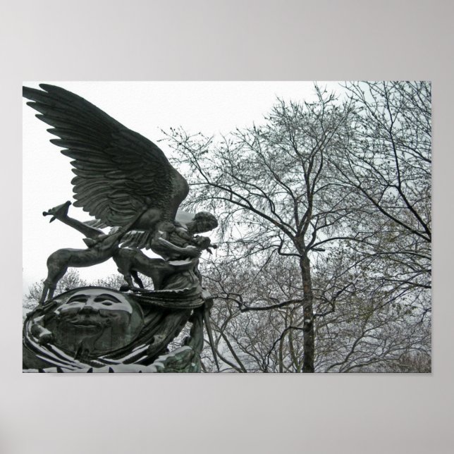 Póster Ángel guardián de los animales (Frente)