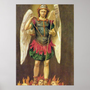 Póster Angel Holy Archangel Michael Poster