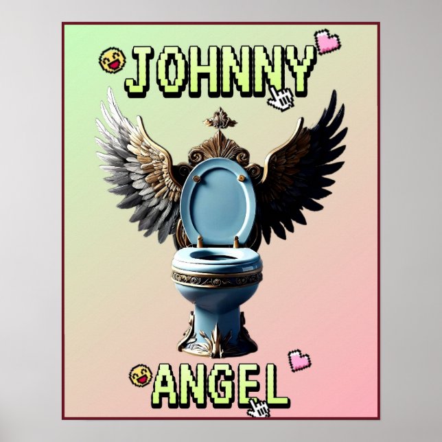 PÓSTER ÁNGEL JOHNNY (Frente)