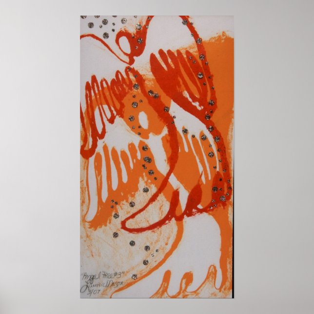 Póster Ángel libre #1 (Frente)