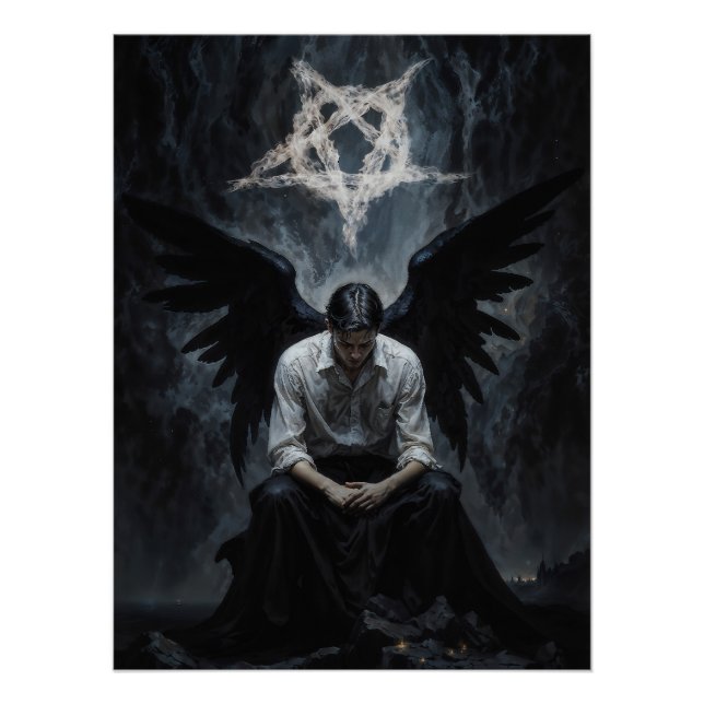 Póster Angel Lucifer  (Anverso)